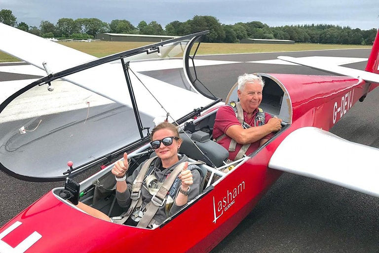 Glider trial lesson