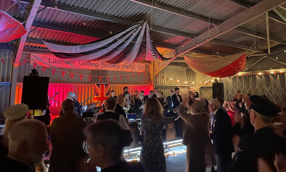 1940s hangar party